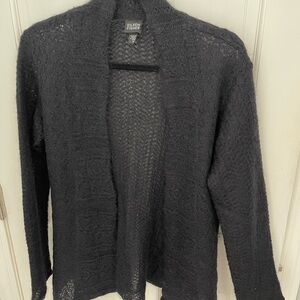 Eileen Fisher Women's Charcoal Cardigan
